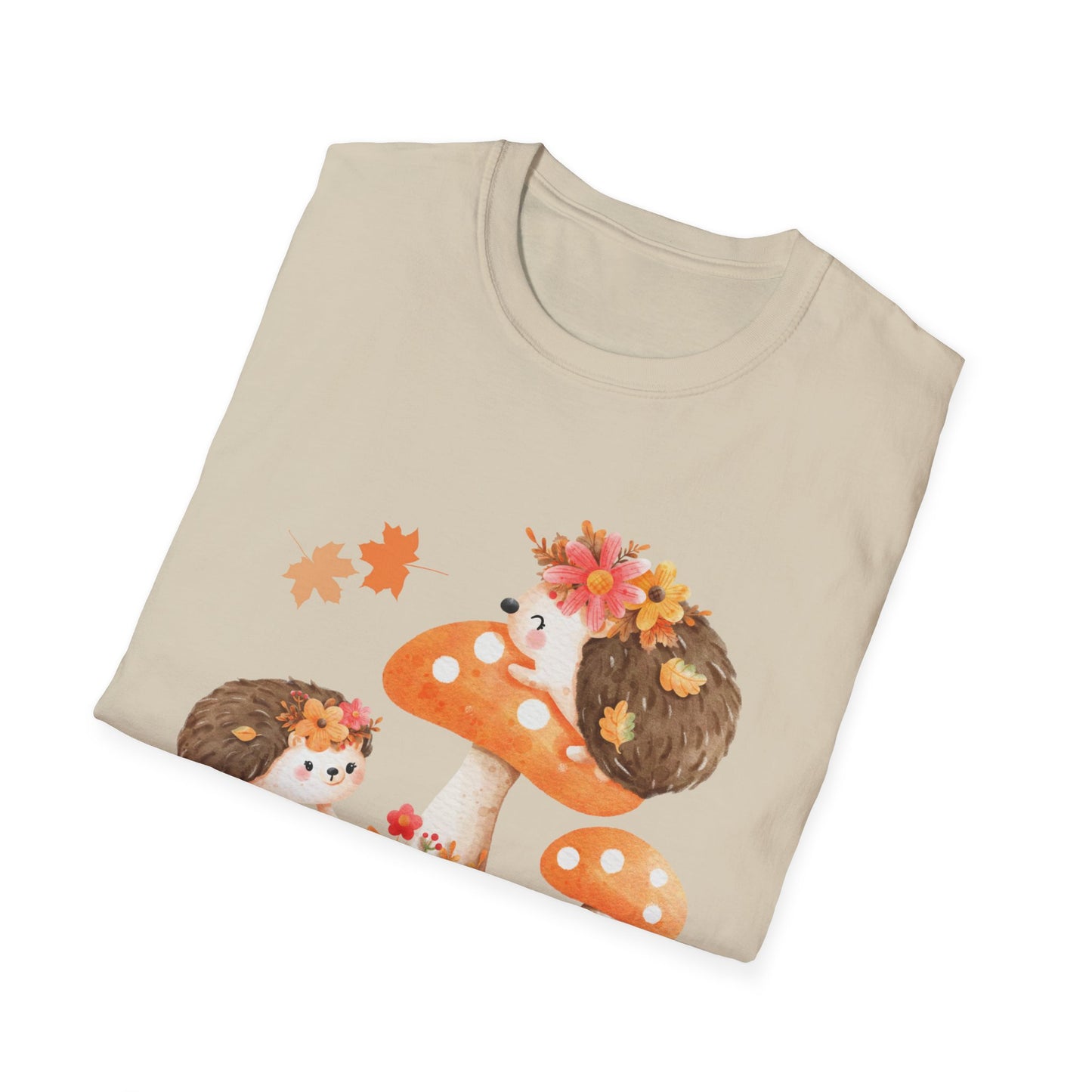 Autumn Vibes Hedgehogs T-Shirt