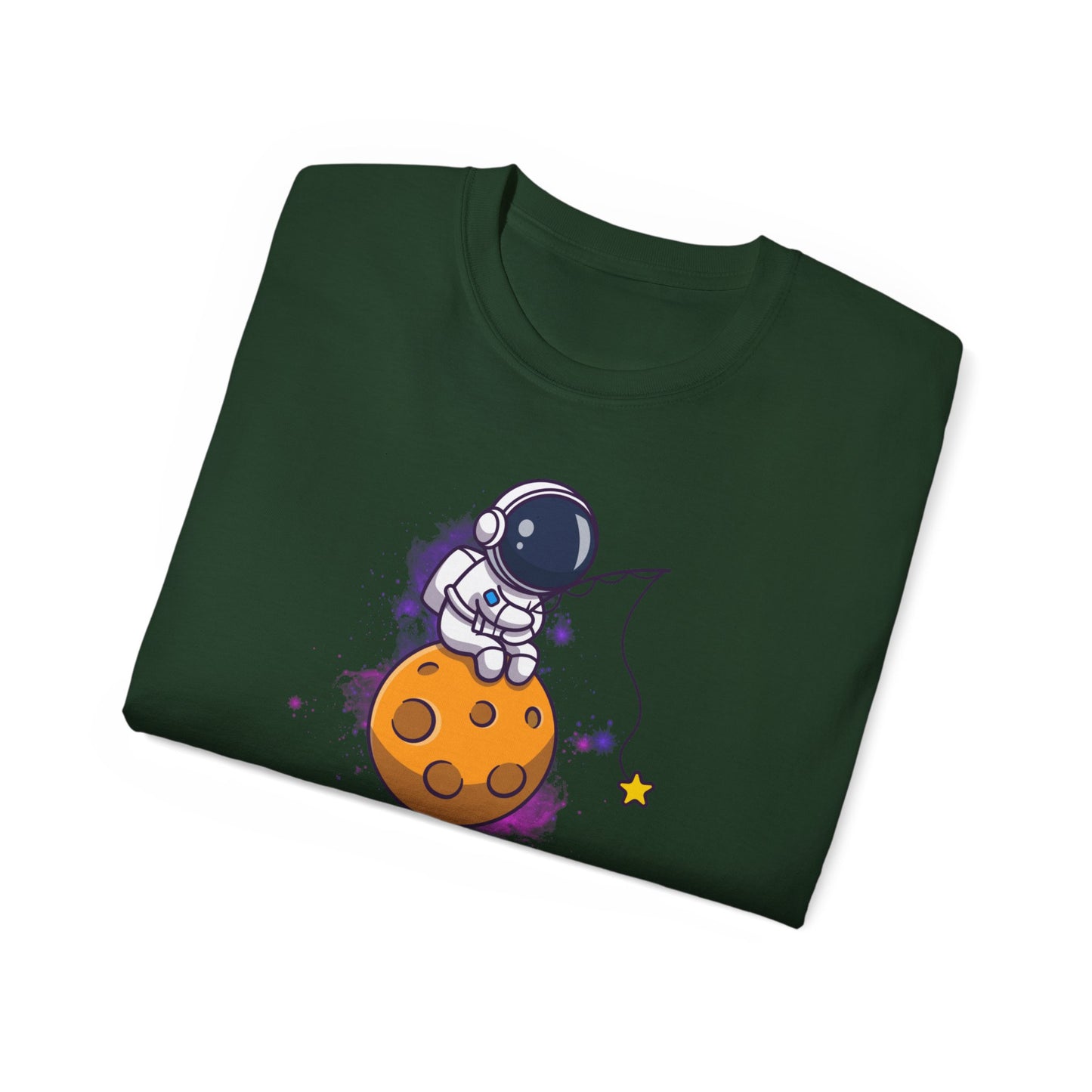 Fishing Spaceman Unisex Ultra Cotton Tee