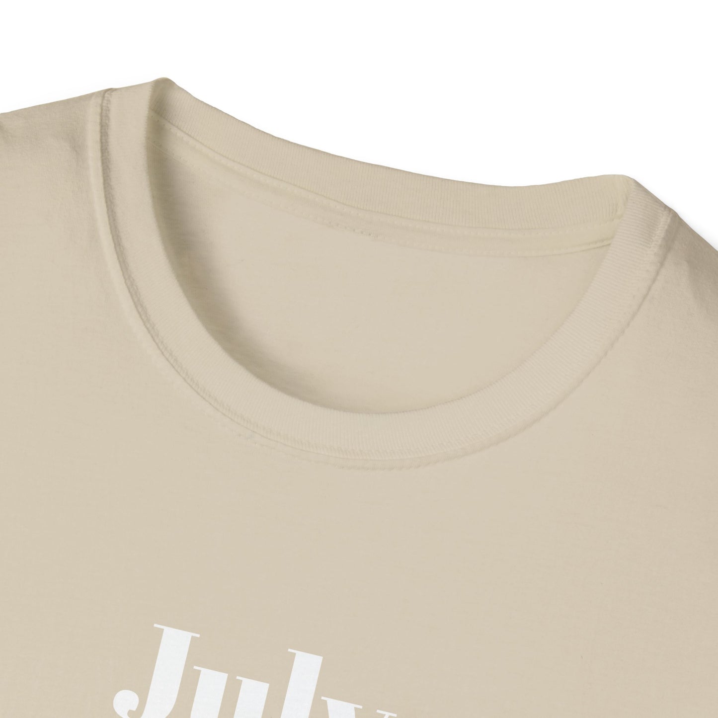 Birth Month Flower Unisex Tee - July