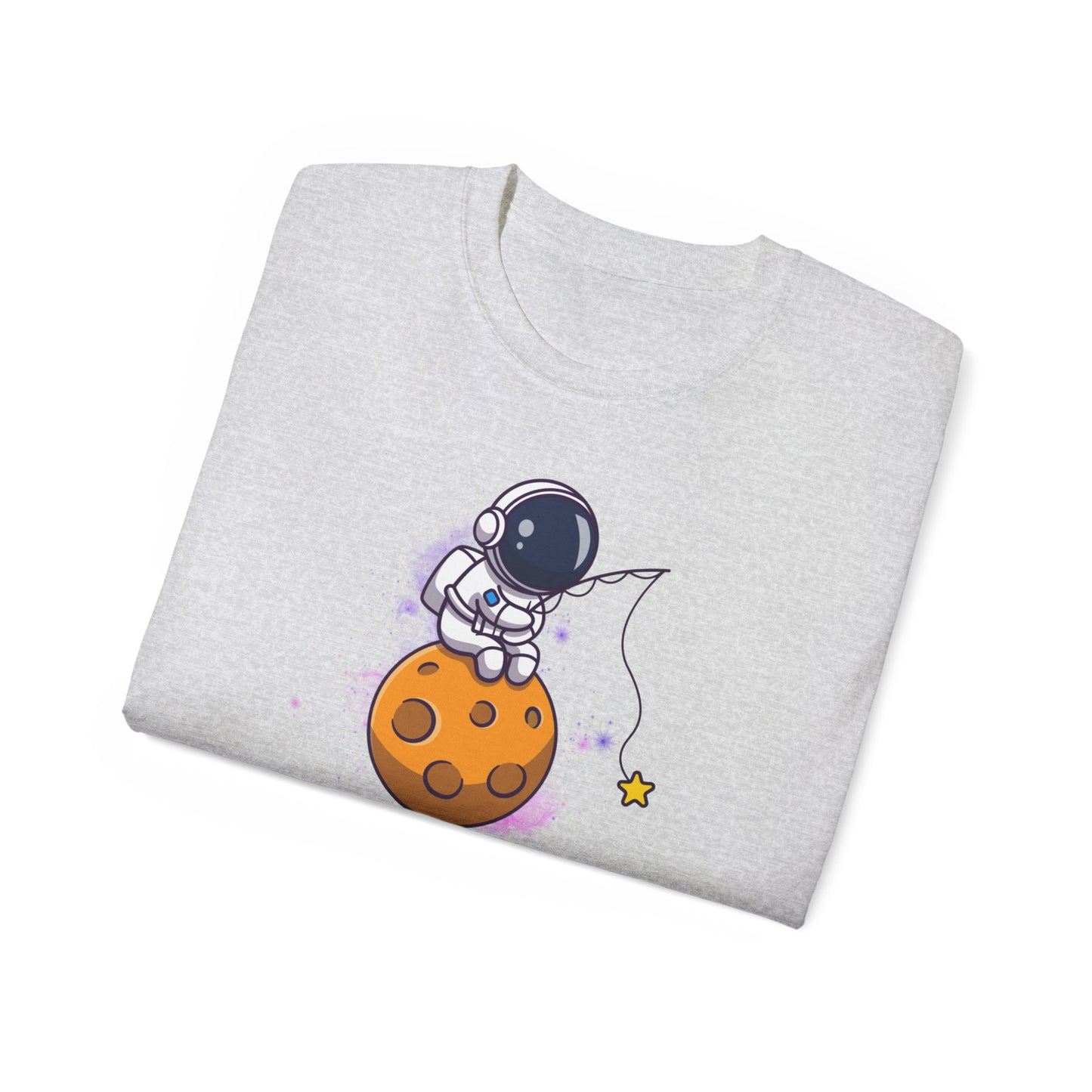 Fishing Spaceman Unisex Ultra Cotton Tee