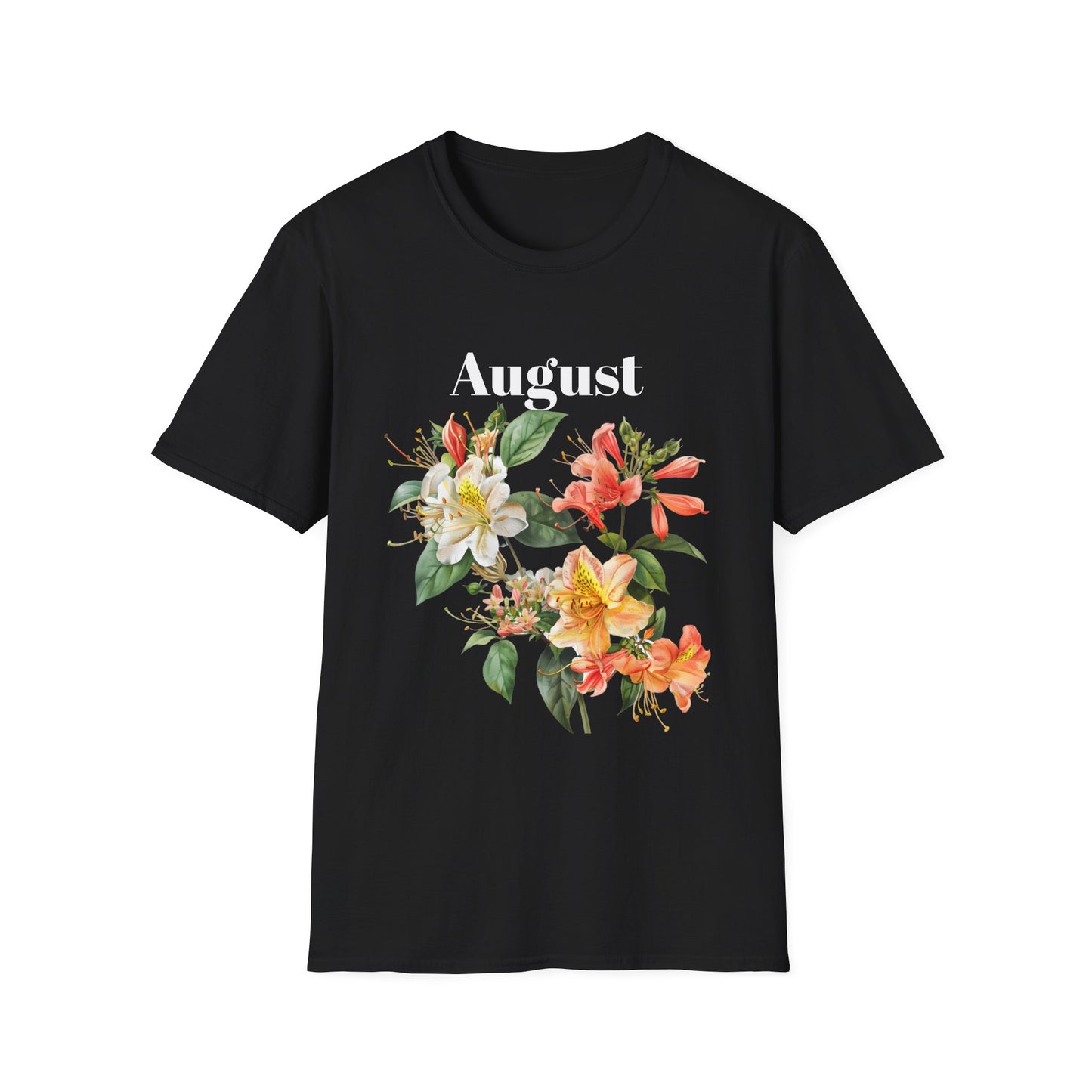 Birth Month Flower Tee - August