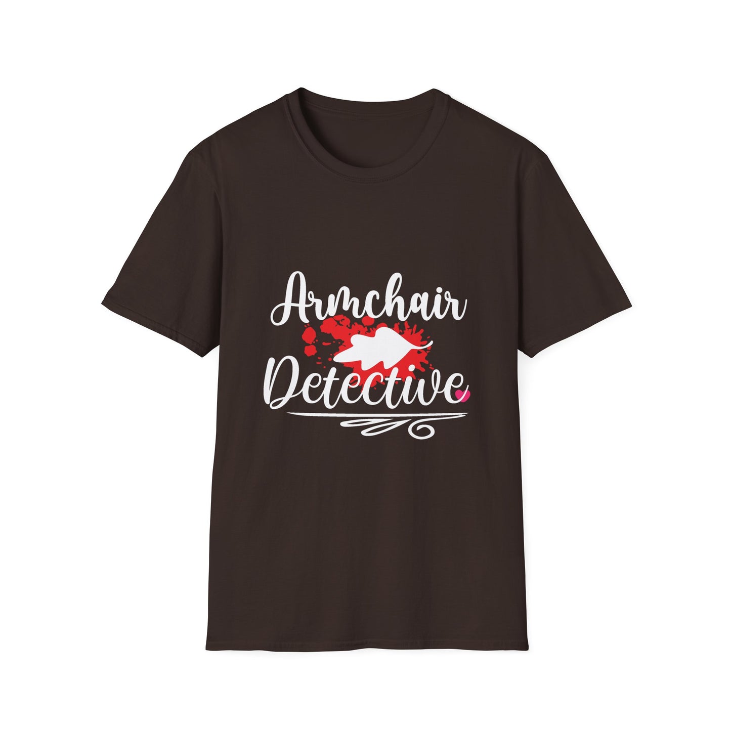 Armchair Detective Unisex Cotton Tee
