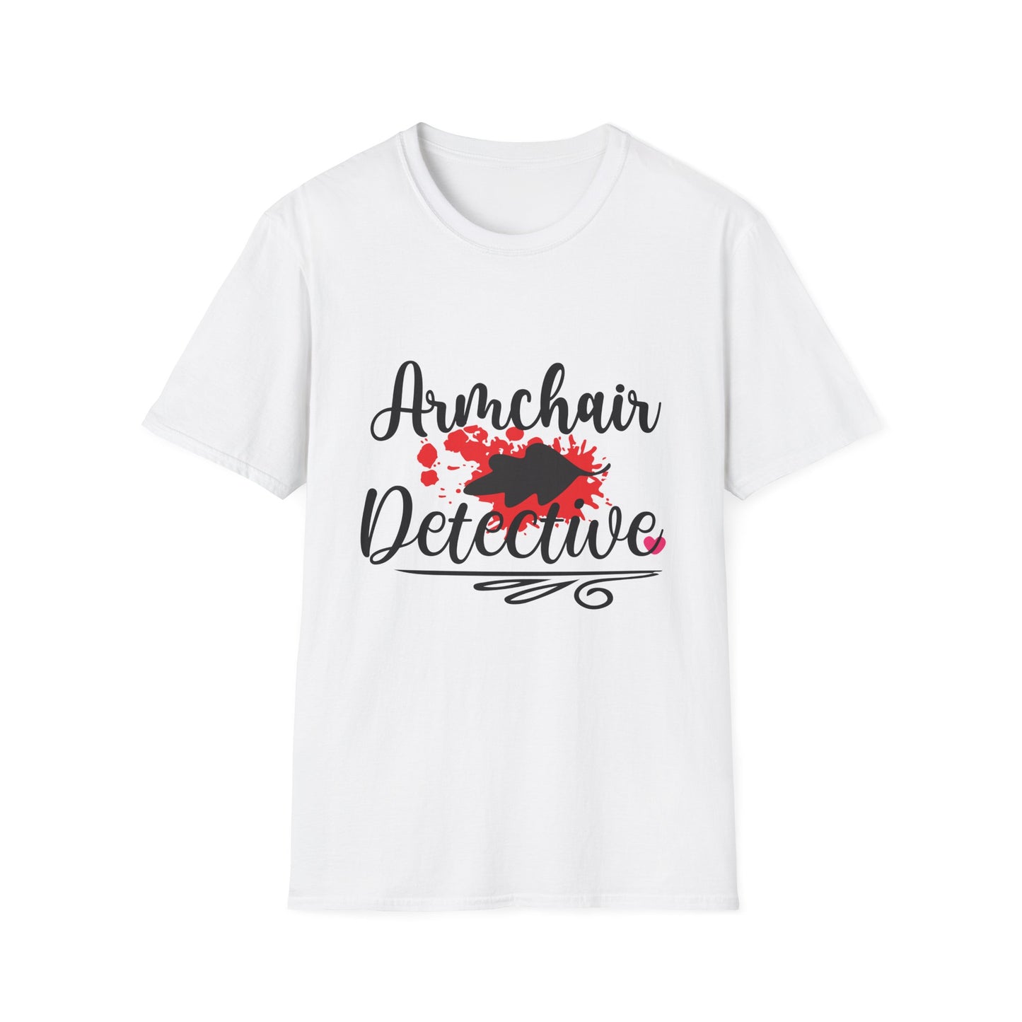 Armchair Detective Unisex Cotton Tee