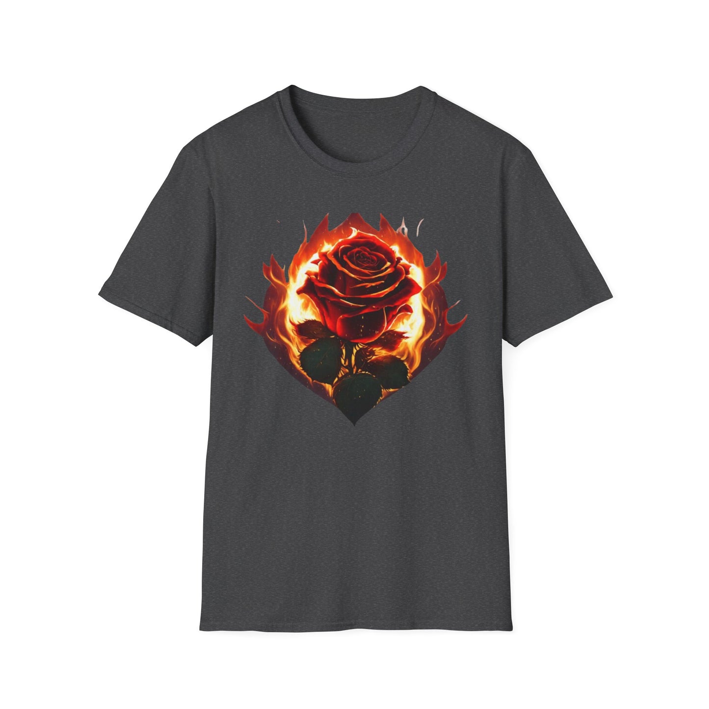Rose and Flames T-Shirt