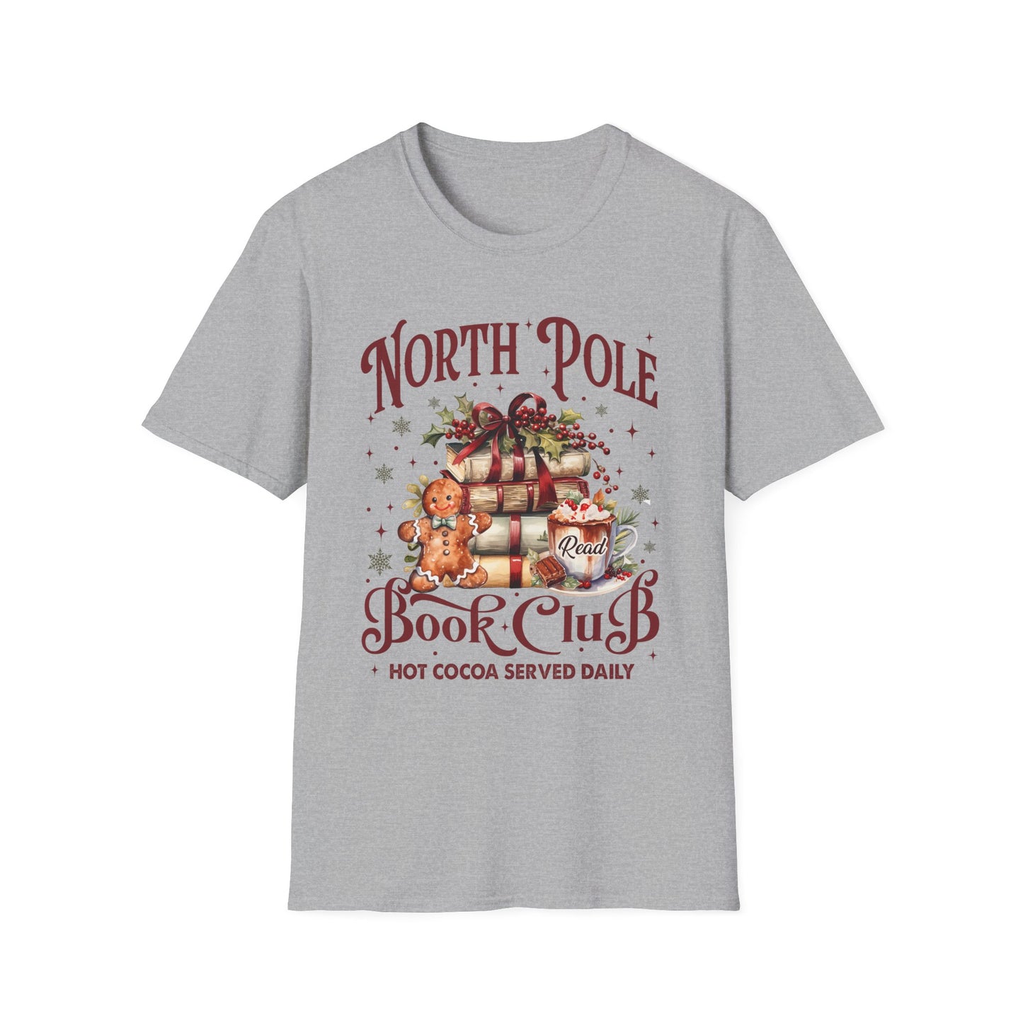 North Pole Book Club Tee