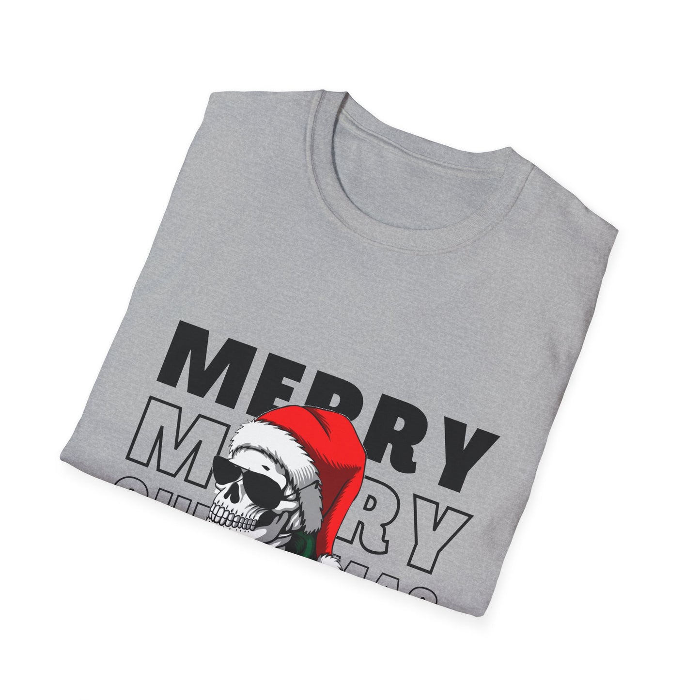 Santa Skull Christmas Tee