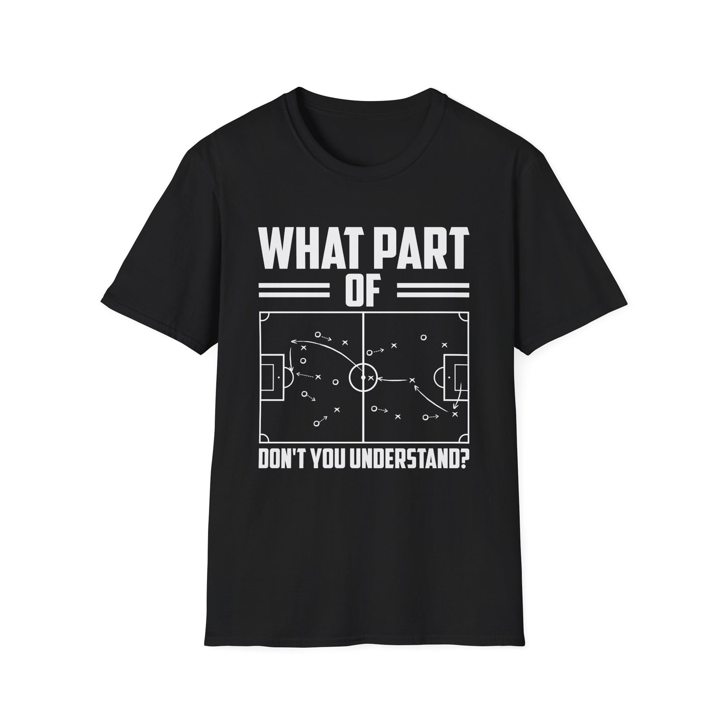 Soccer Play Diagram Tee