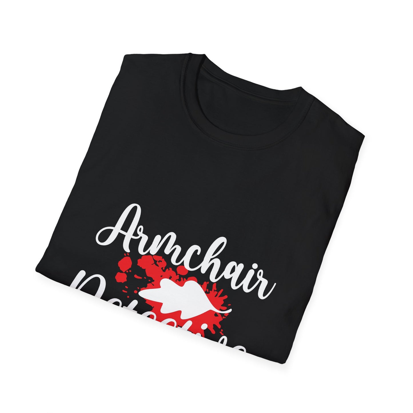 Armchair Detective Unisex Cotton Tee