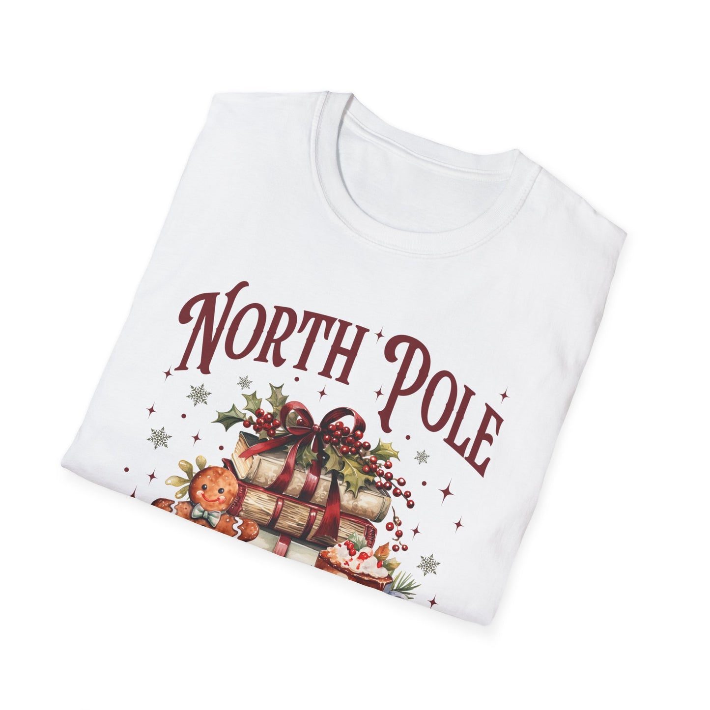 North Pole Book Club Tee