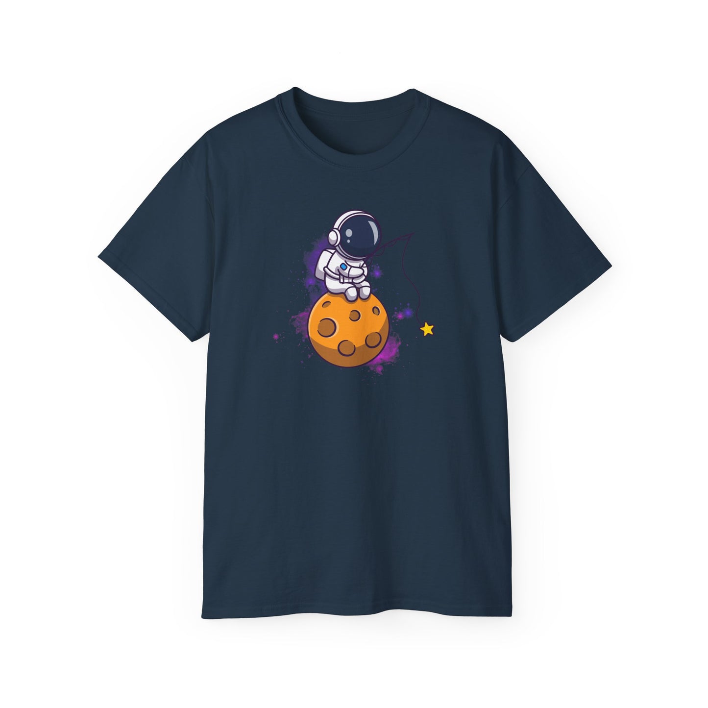 Fishing Spaceman Unisex Ultra Cotton Tee