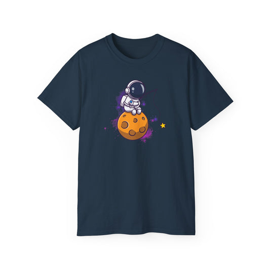 Fishing Spaceman Unisex Ultra Cotton Tee