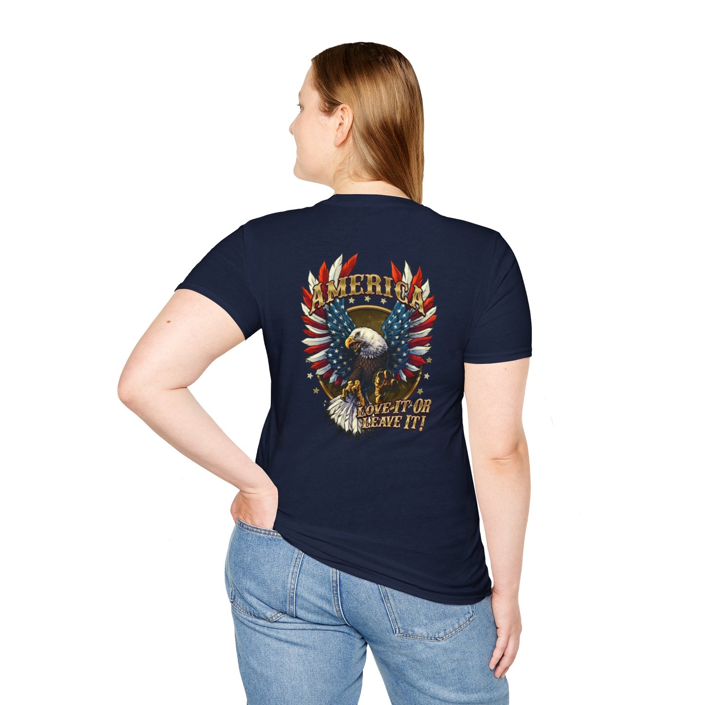 America "Love It or Leave It" Tee