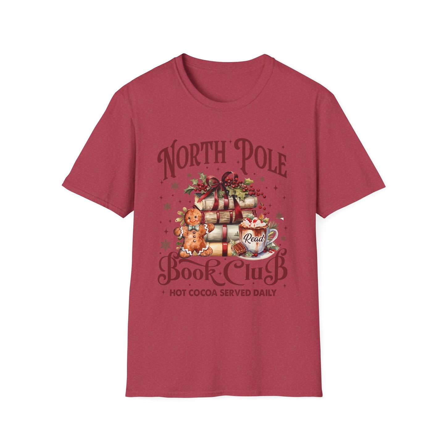North Pole Book Club Tee