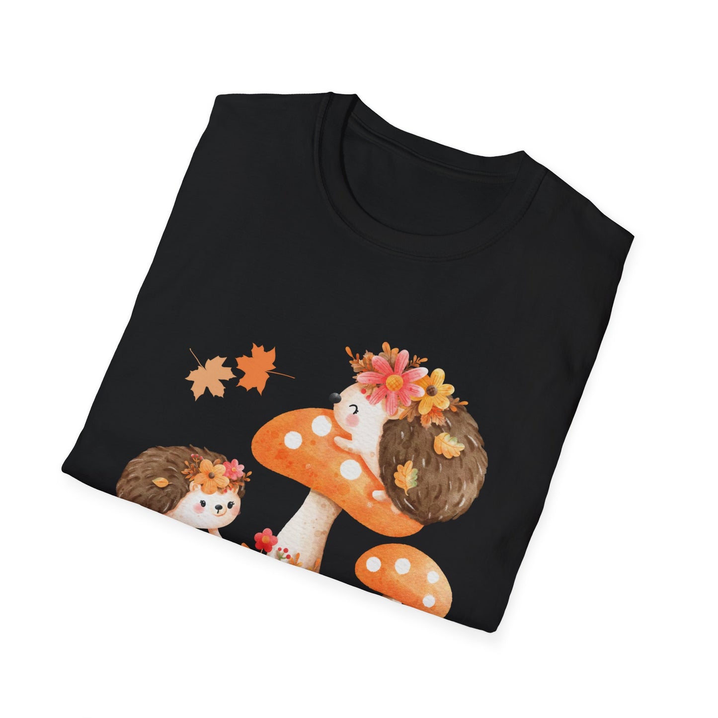 Autumn Vibes Hedgehogs T-Shirt