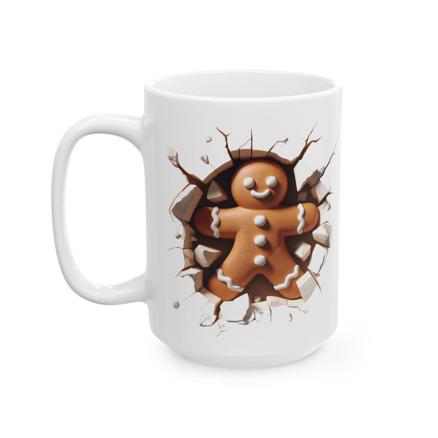 Christmas Gingerbread Man Breakthrough Mug