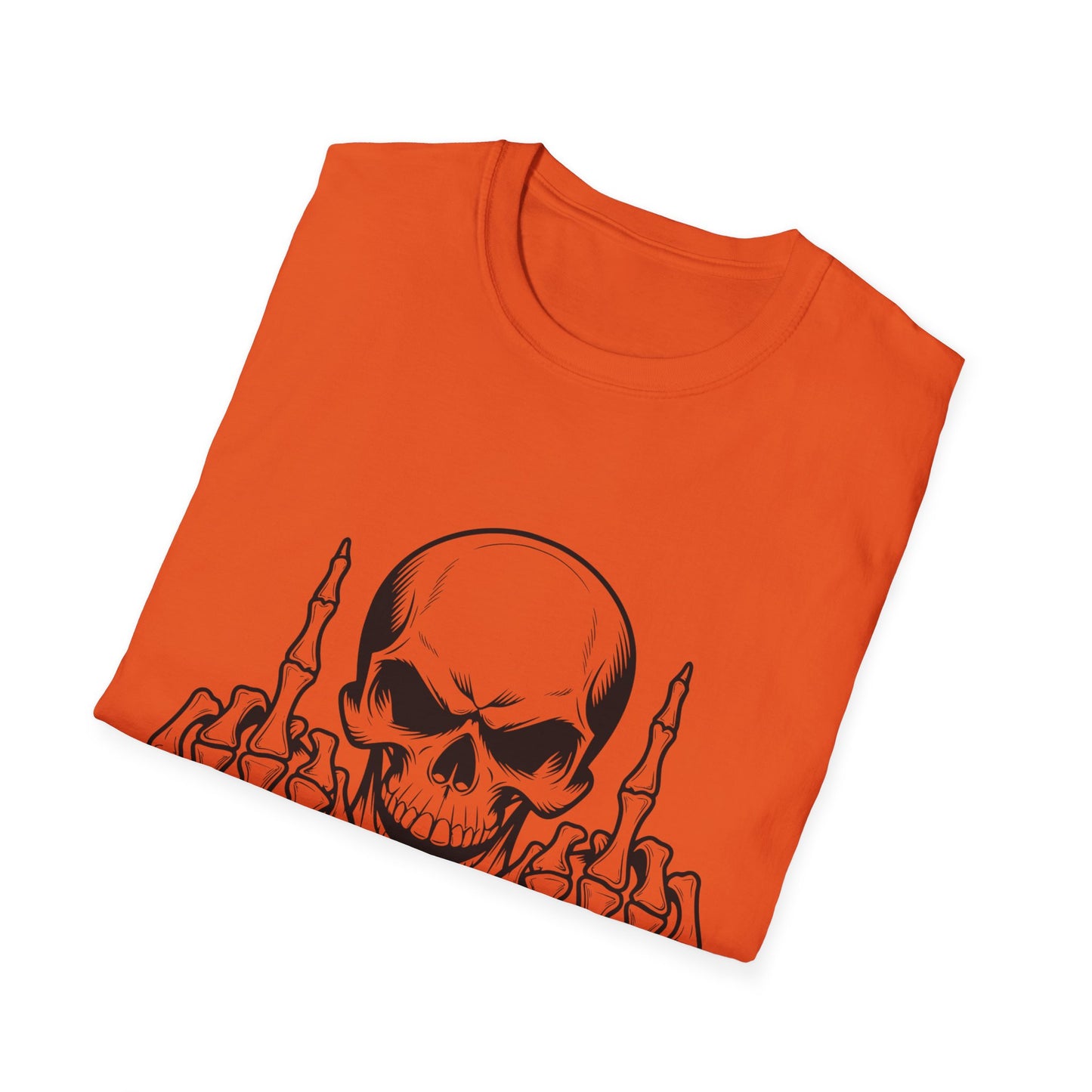 Skull Middle Finger Tee