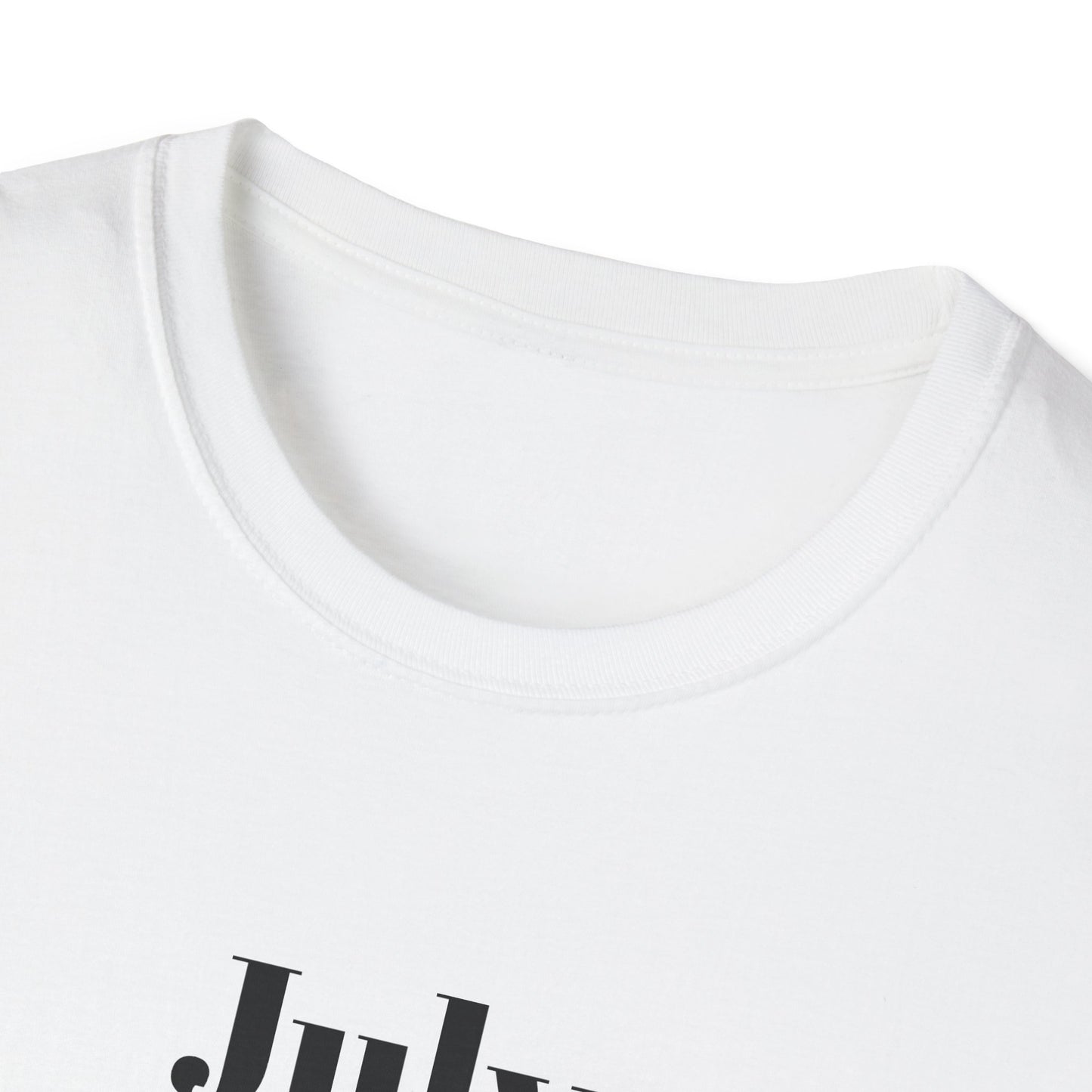 Birth Month Flower Unisex Tee - July