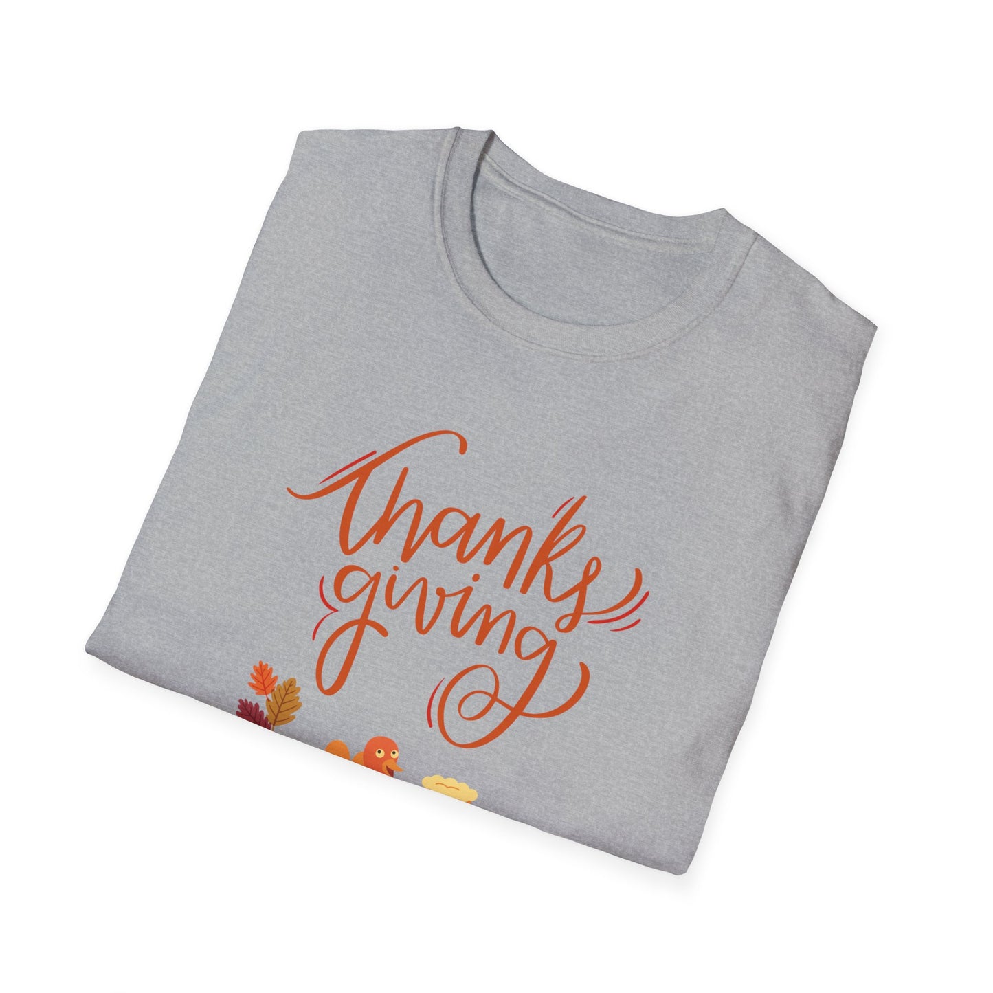 Thanksgiving Turkey Unisex Cotton Tee