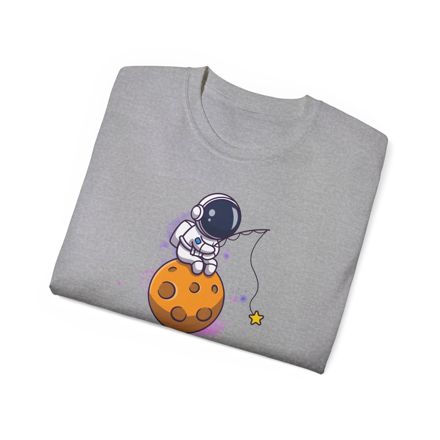 Fishing Spaceman Unisex Ultra Cotton Tee