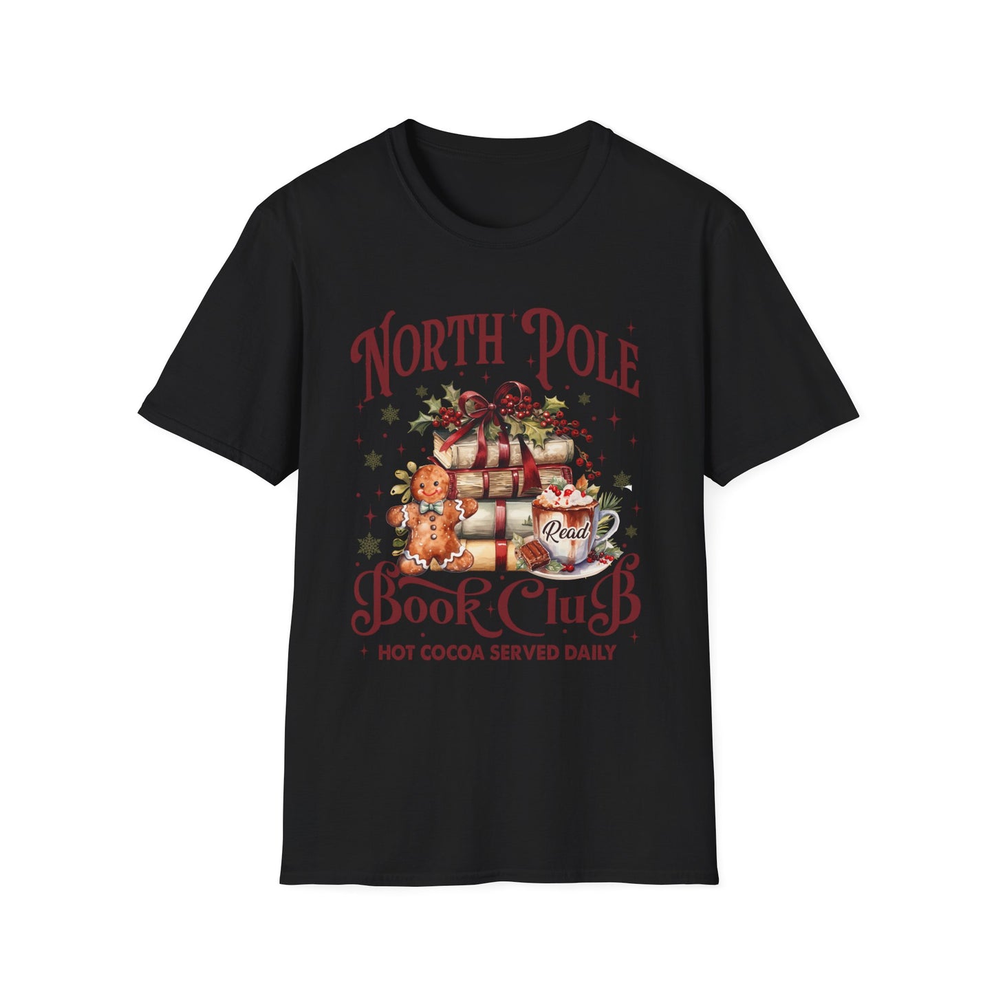 North Pole Book Club Tee