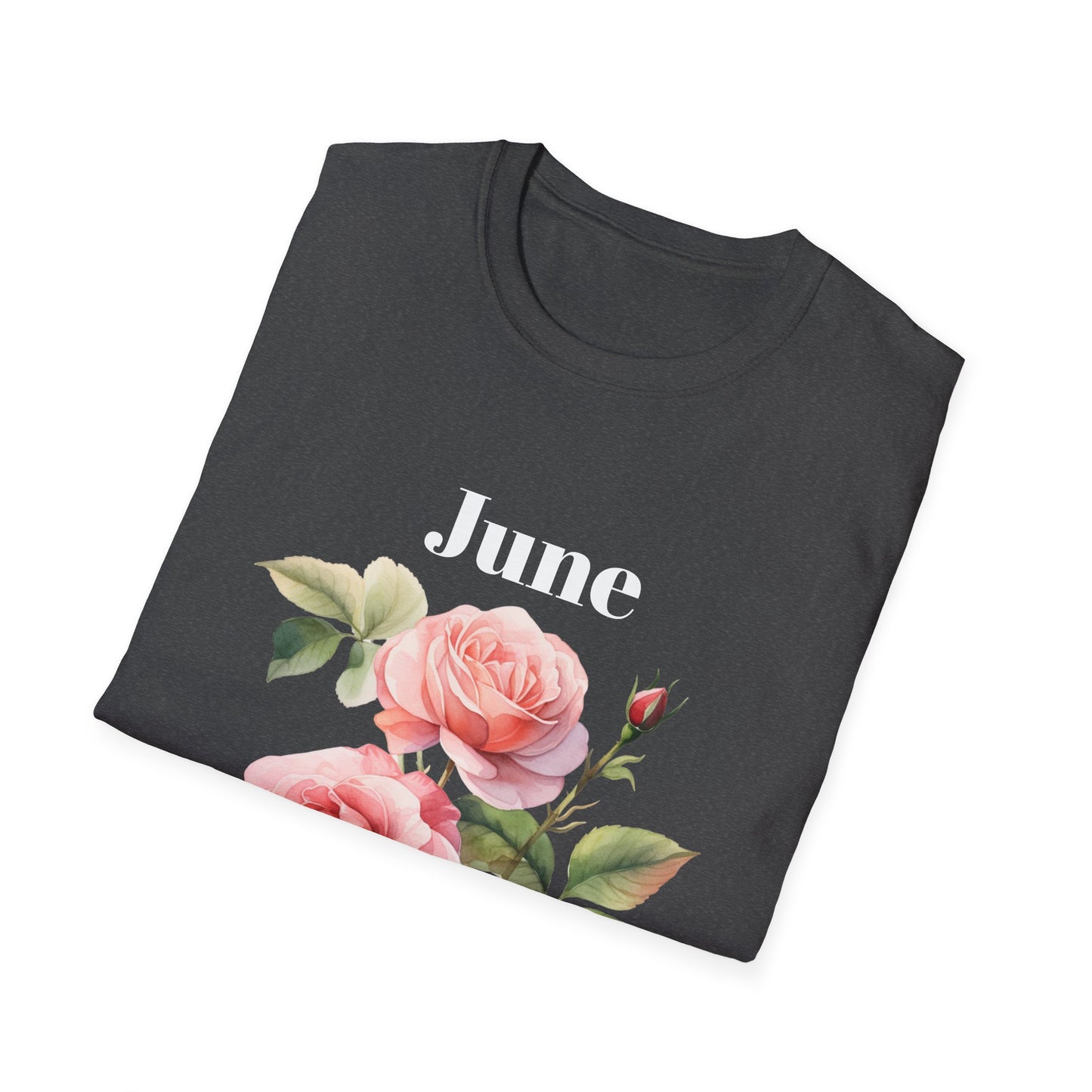 Birth Month Flower Unisex Tee - June