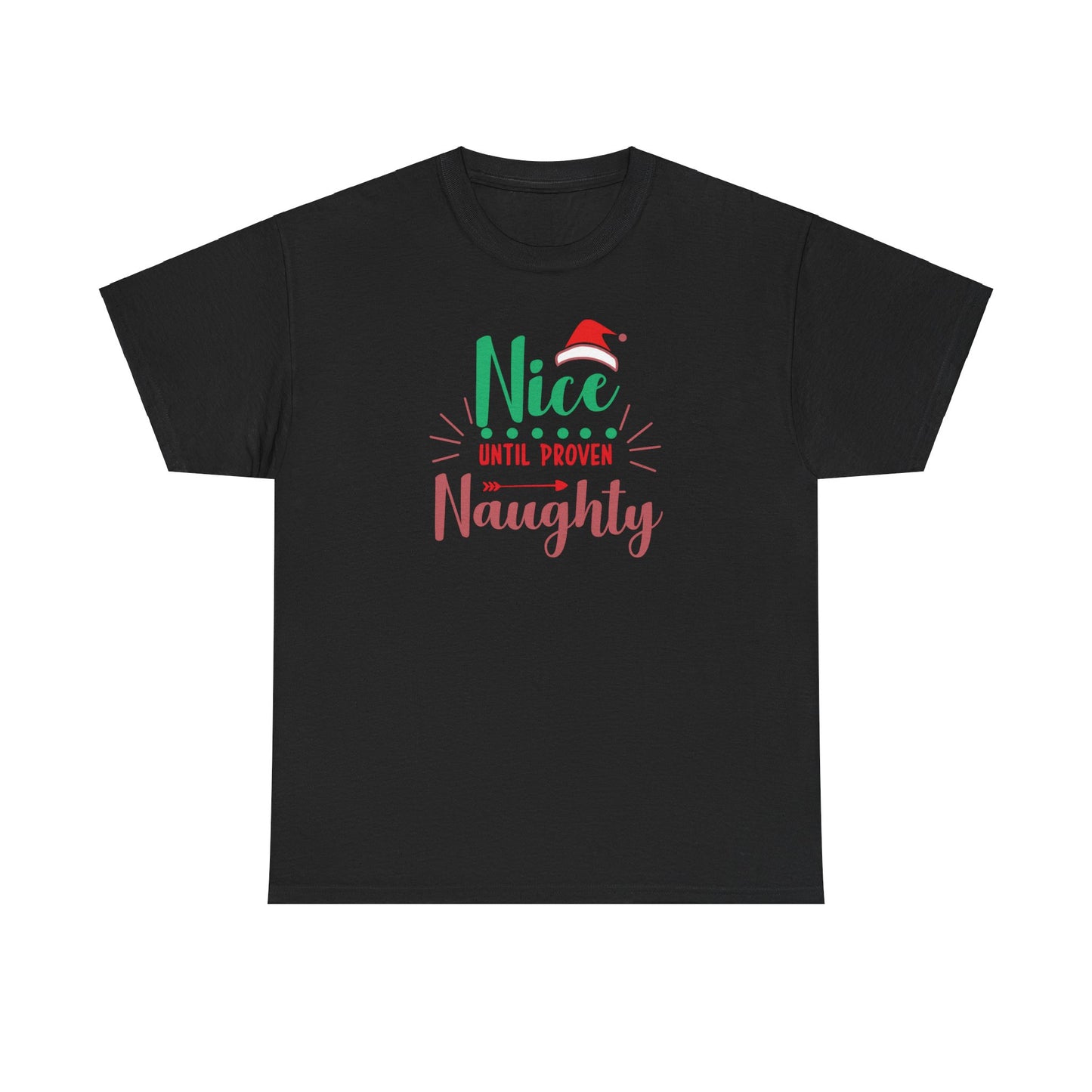Nice/Naughty Unisex Heavy Cotton Tee