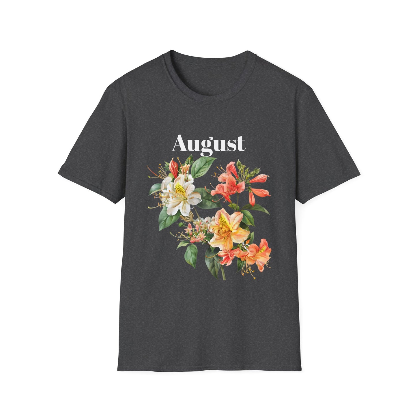 Birth Month Flower Tee - August