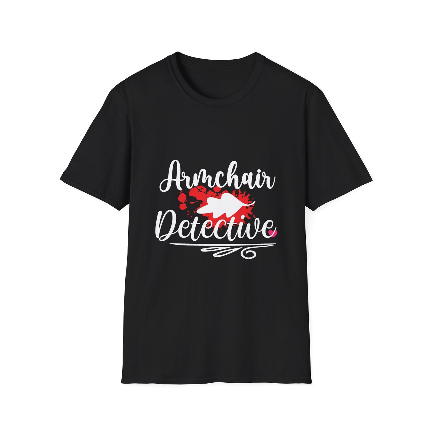 Armchair Detective Unisex Cotton Tee