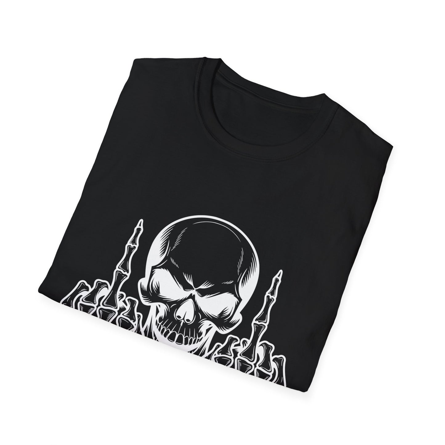 Skull Middle Finger Tee