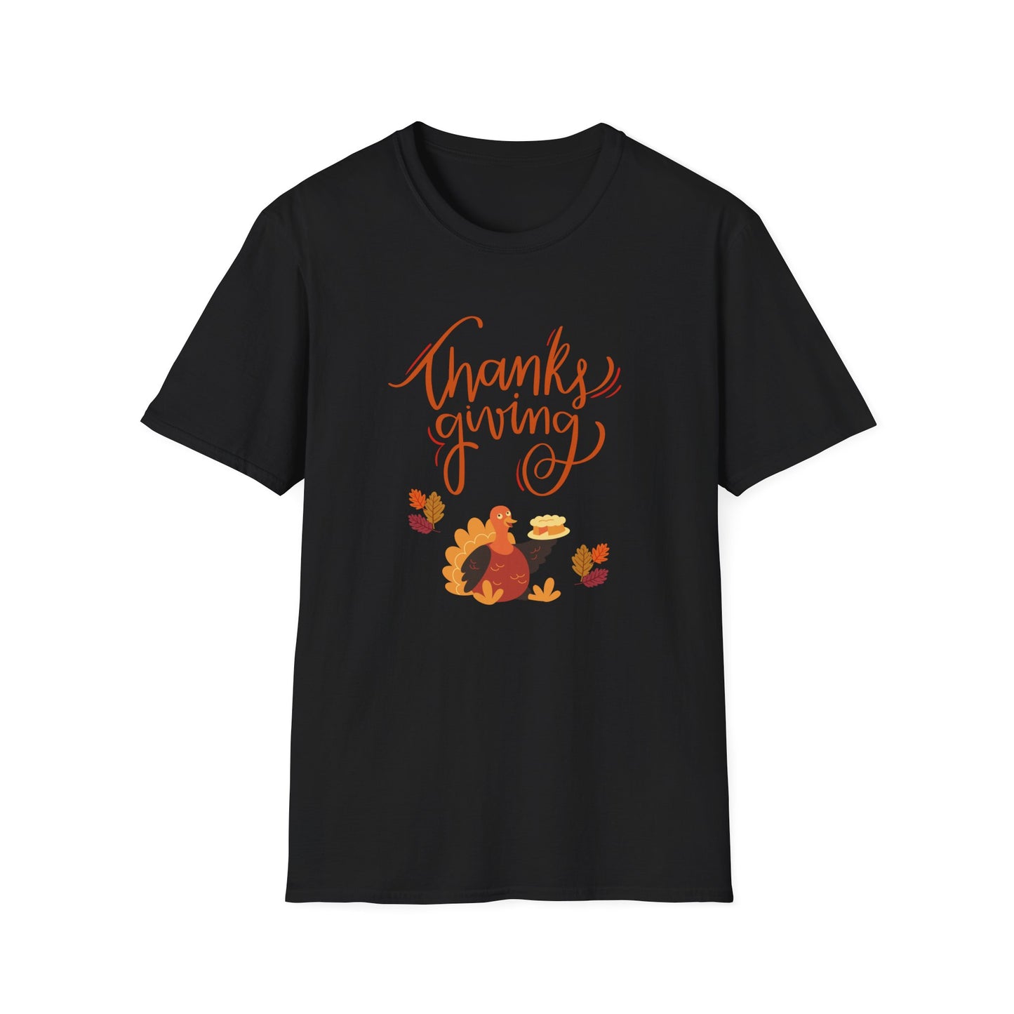 Thanksgiving Turkey Unisex Cotton Tee