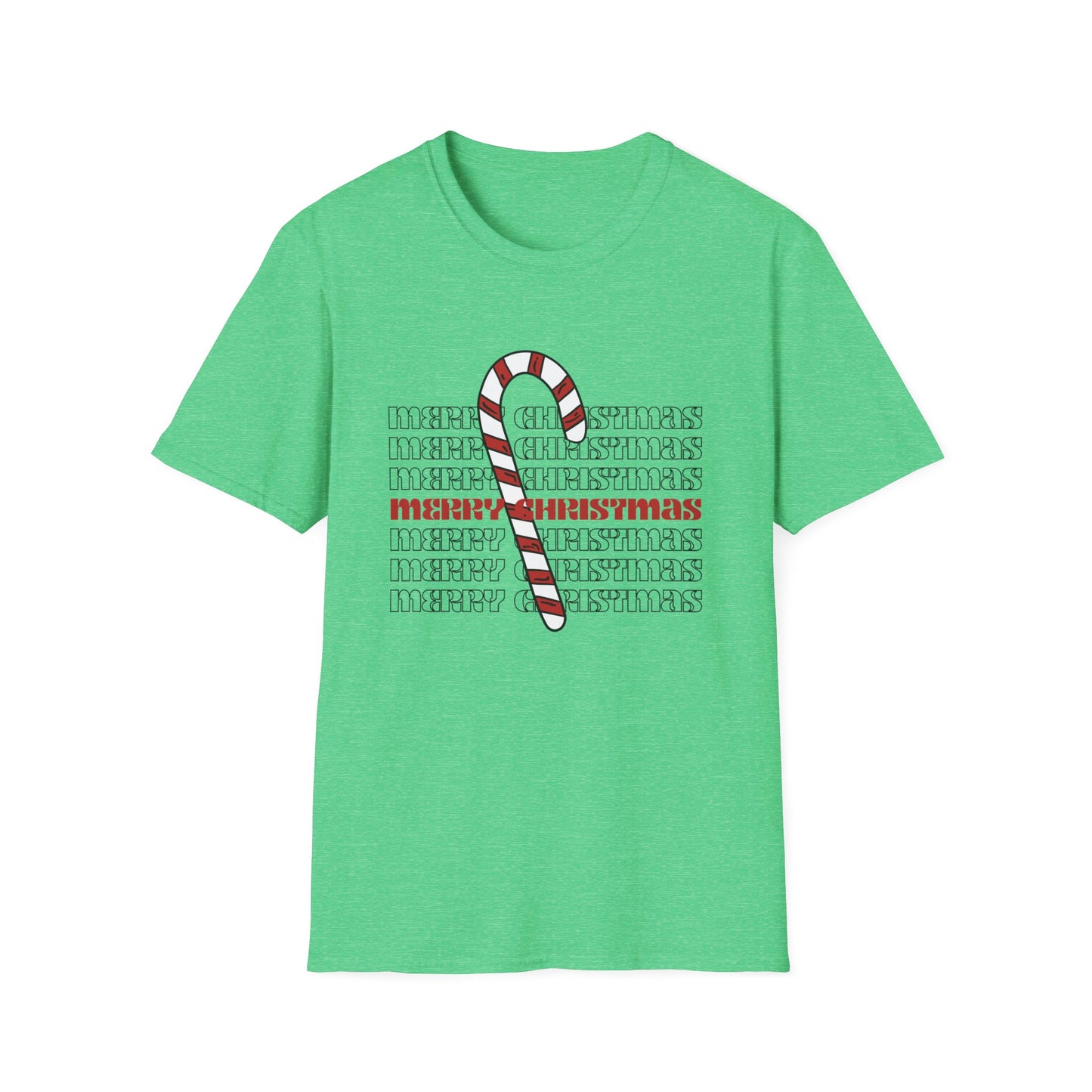 Merry Christmas Candy Cane Tee