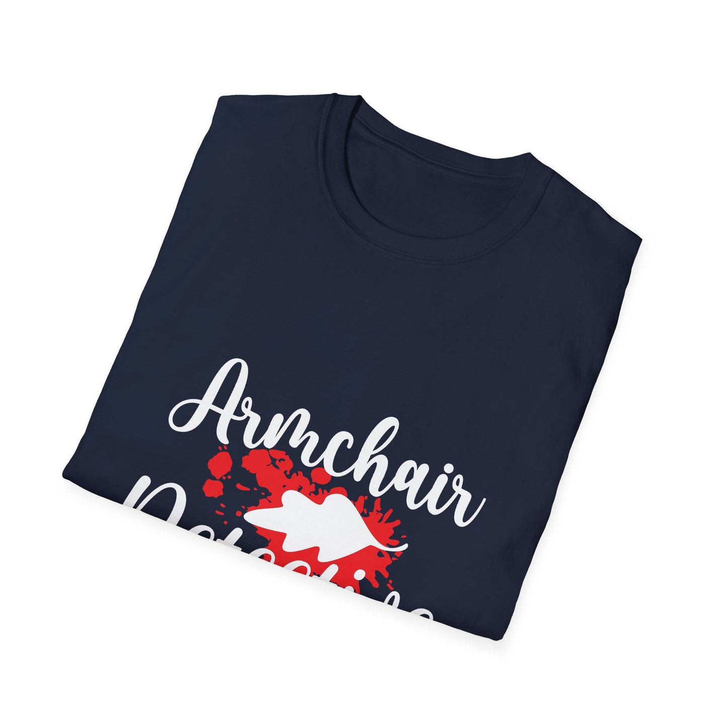 Armchair Detective Unisex Cotton Tee
