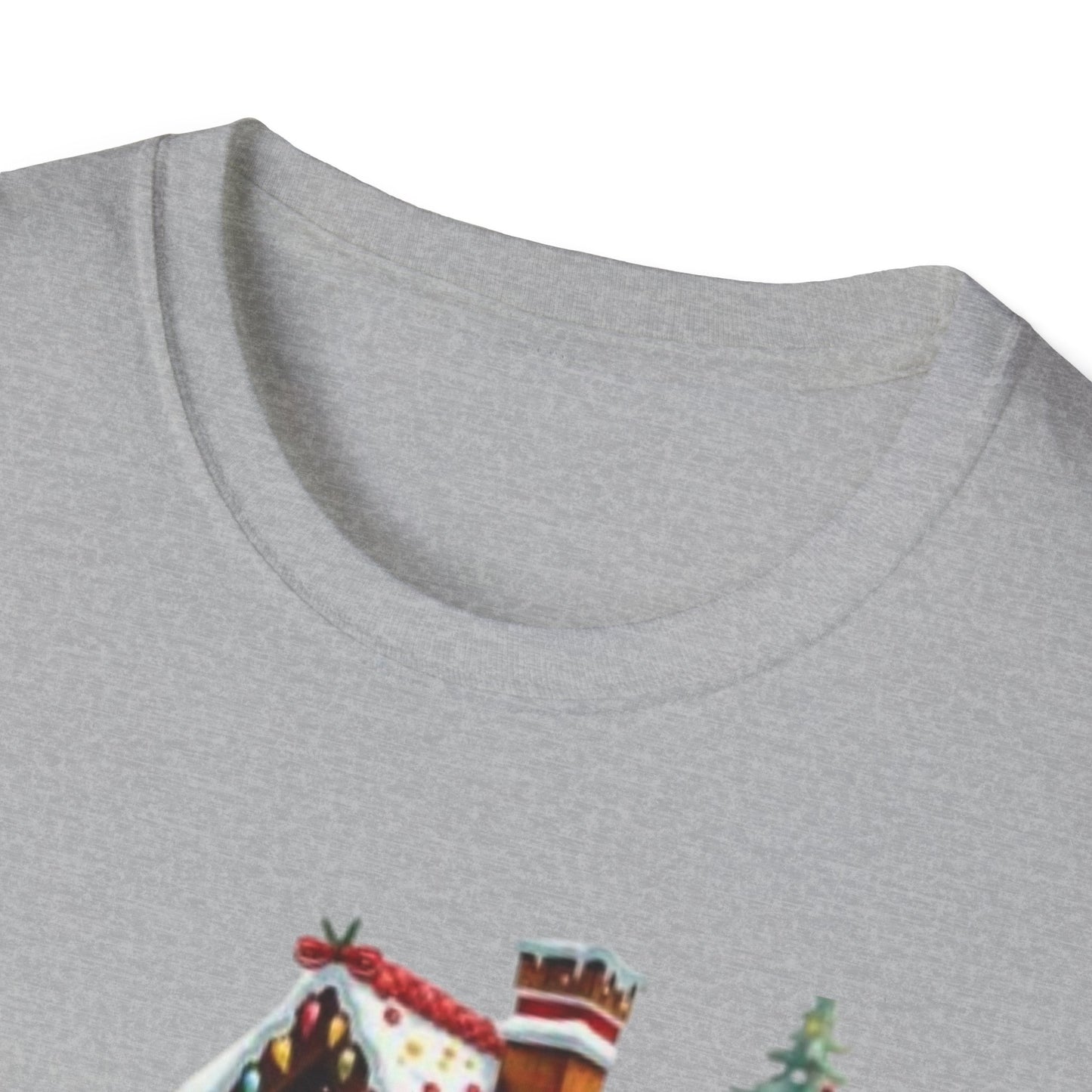 Christmas Santa Reindeer Unisex Tee