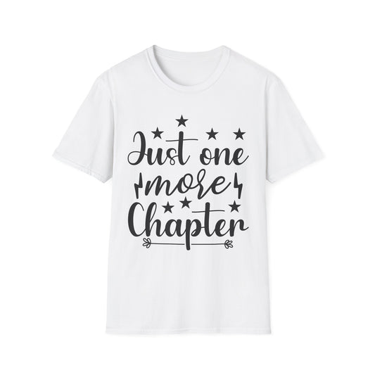 Just One More Chapter Unisex Cotton Tee