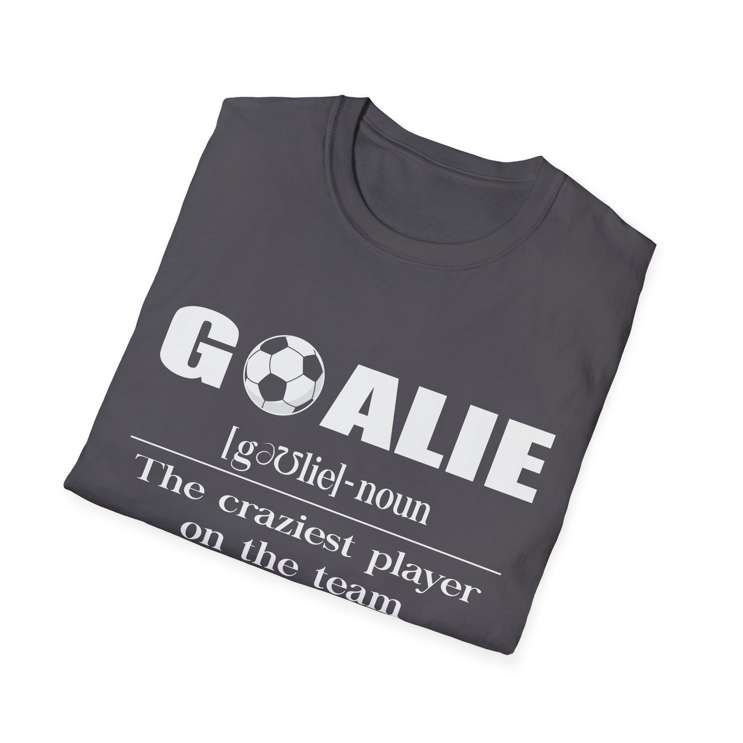 Soccer Goalie Definition Unisex Cotton Tee