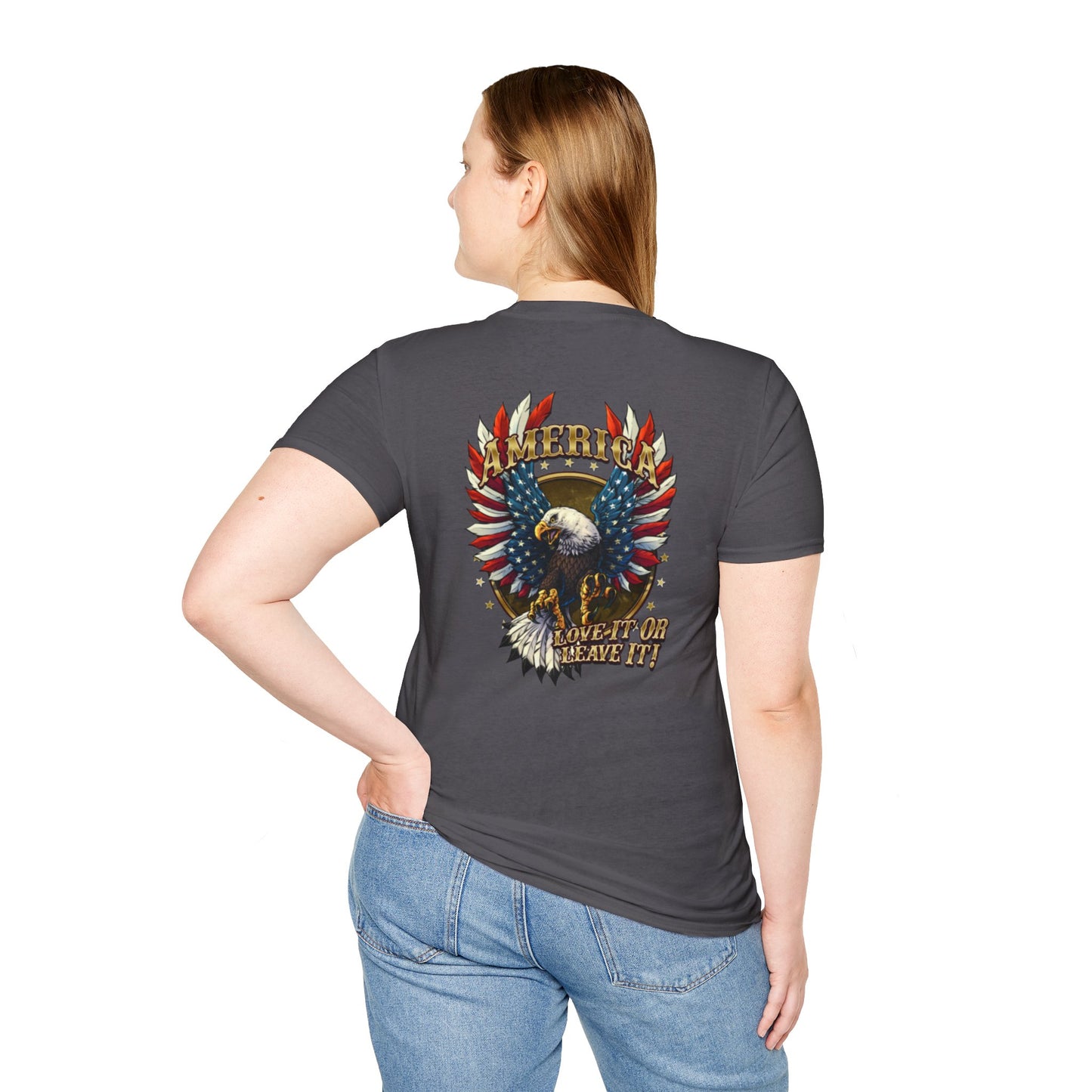 America "Love It or Leave It" Tee