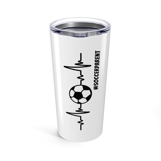 Soccer Parent Heartbeat Tumbler 20oz