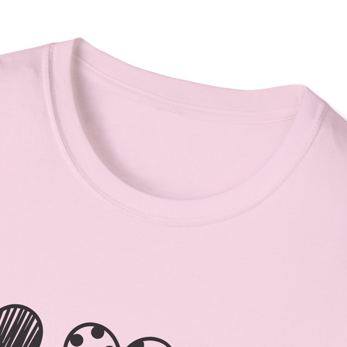 Love Heart Pattern Unisex Tee