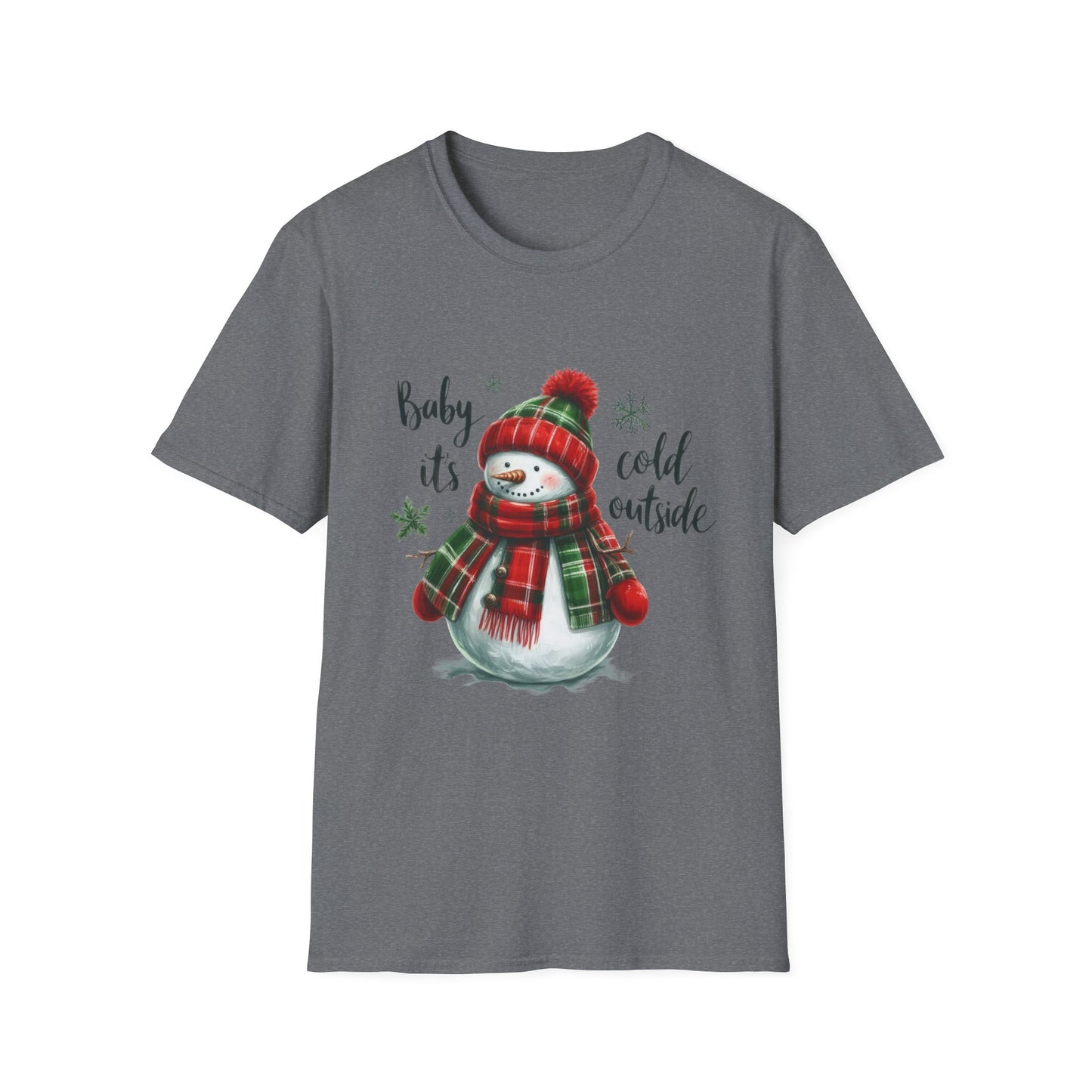 Baby It's Cold Outside Christmas Unisex Tee