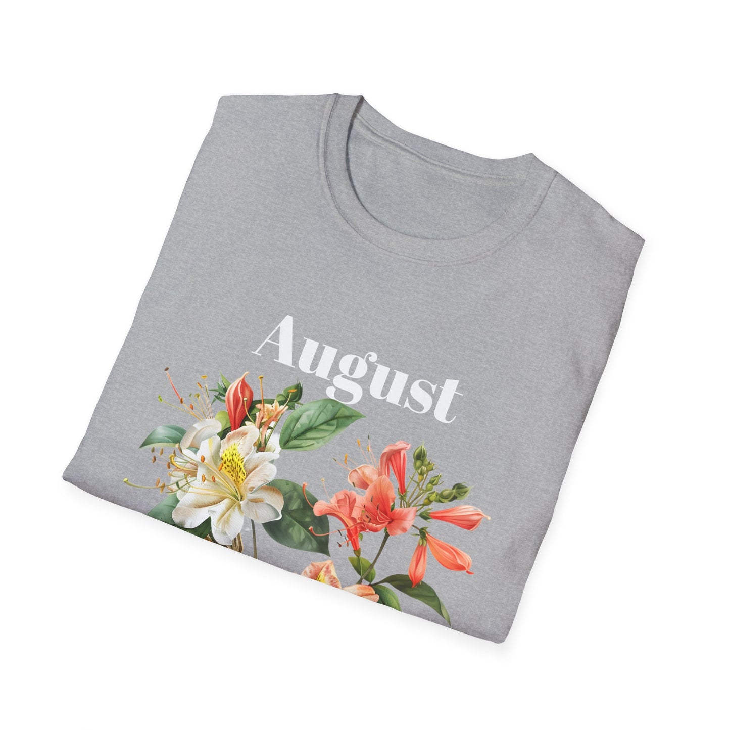 Birth Month Flower Tee - August