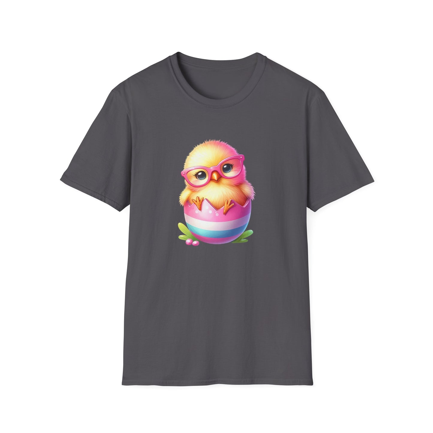 Easter Chick in Egg Unisex Cotton Tee