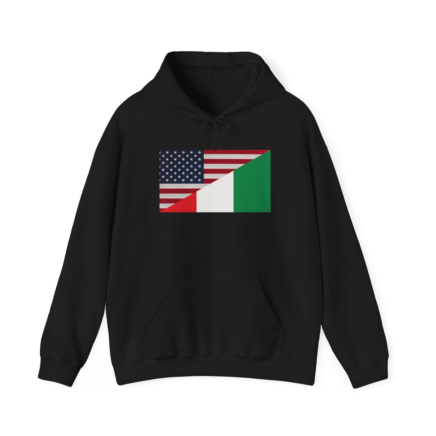 Italian American Flag Hoodie