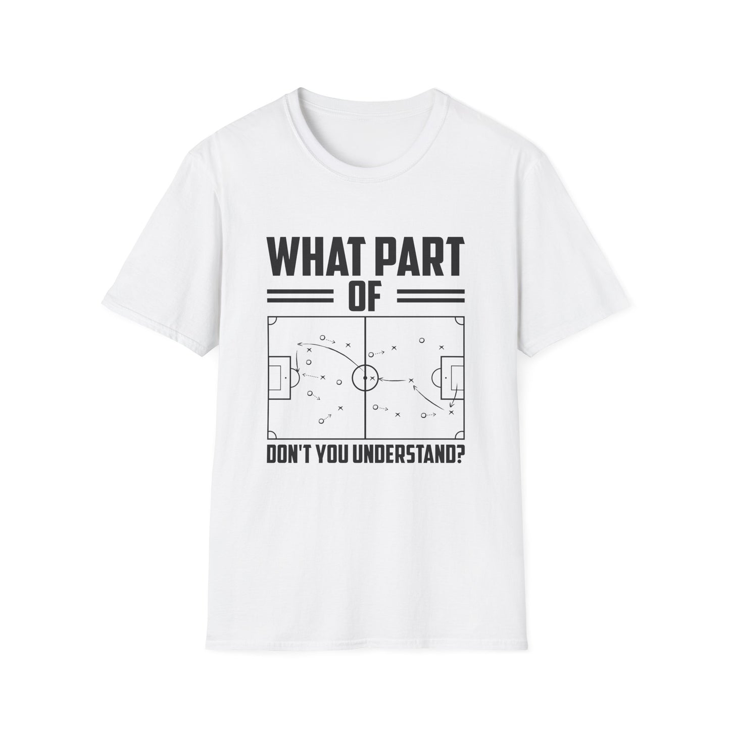 Soccer Play Diagram Tee