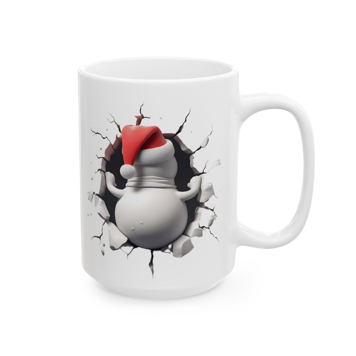 Christmas Snowman Breakthrough Mug