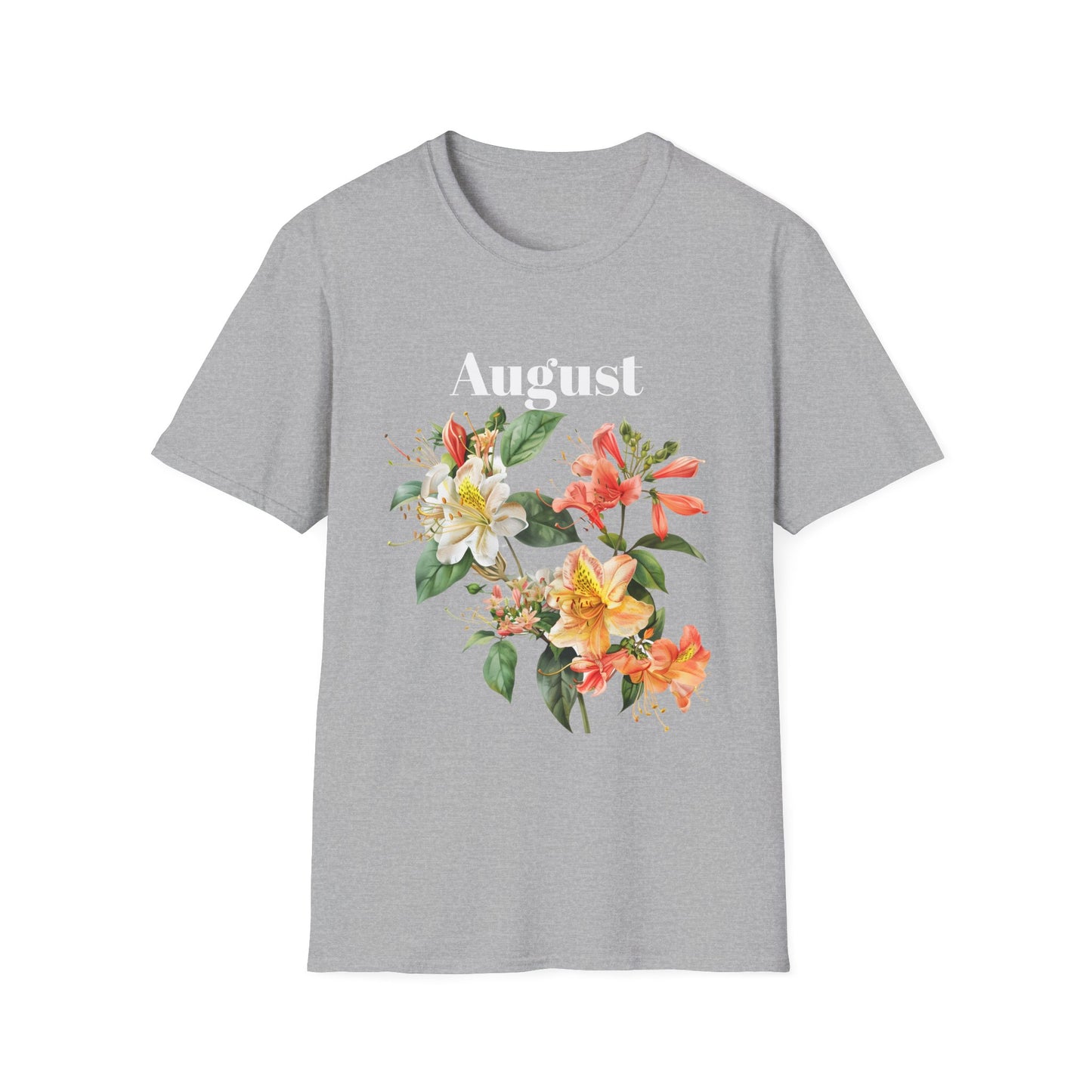 Birth Month Flower Tee - August