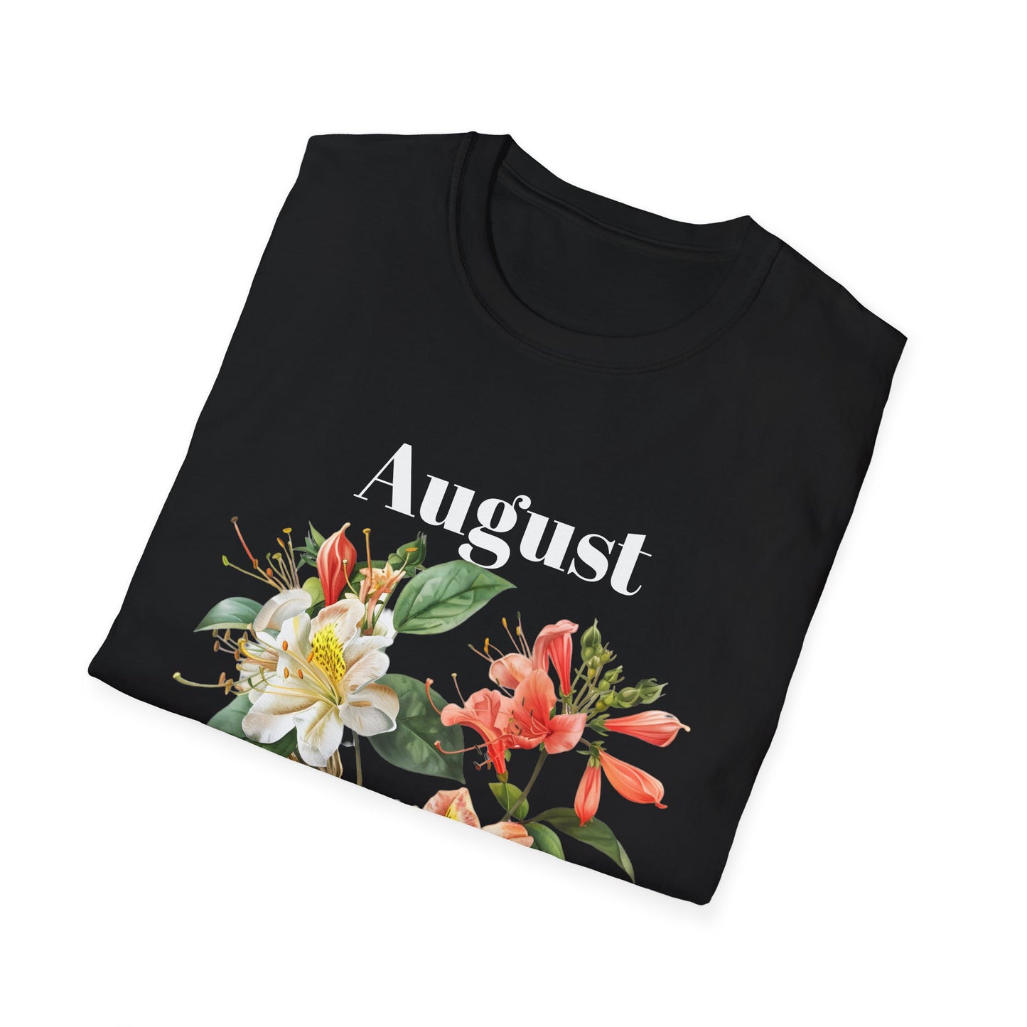 Birth Month Flower Tee - August