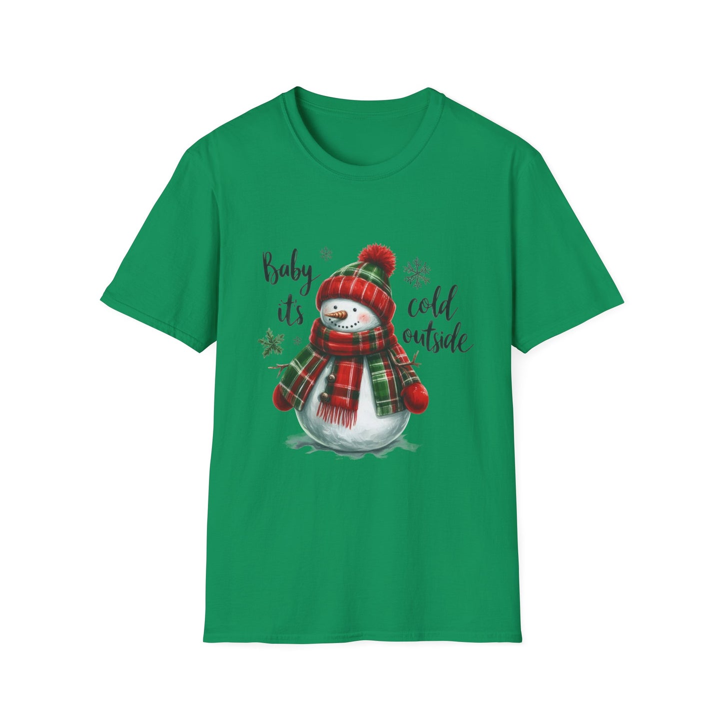 Baby It's Cold Outside Christmas Unisex Tee