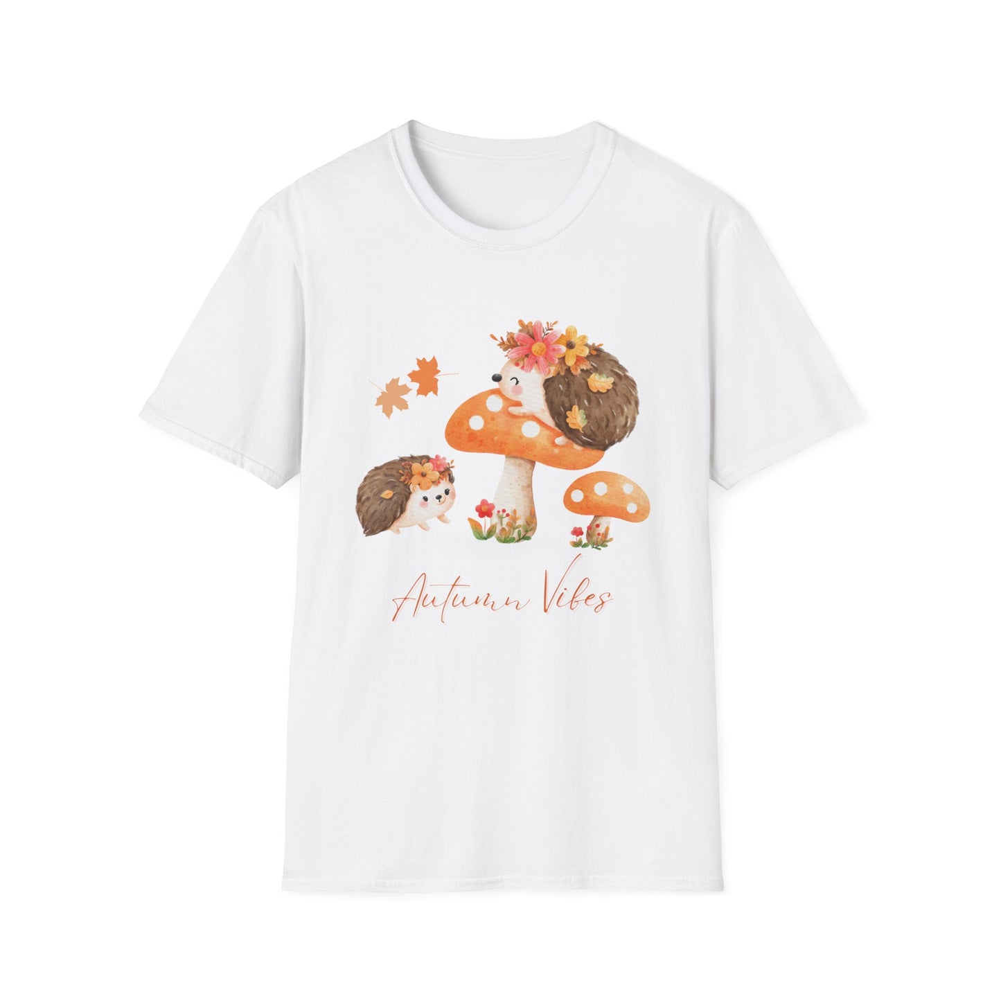 Autumn Vibes Hedgehogs T-Shirt