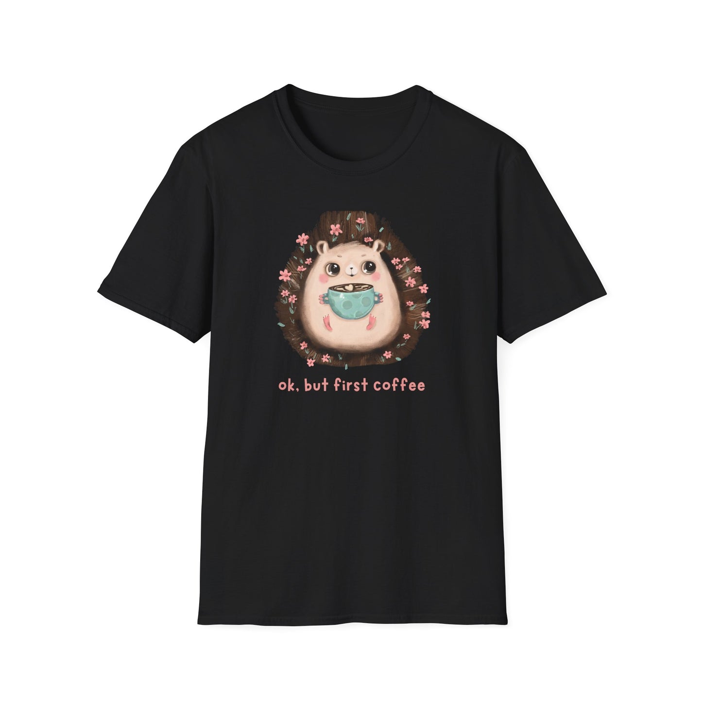 Coffee Hedgehog T-Shirt