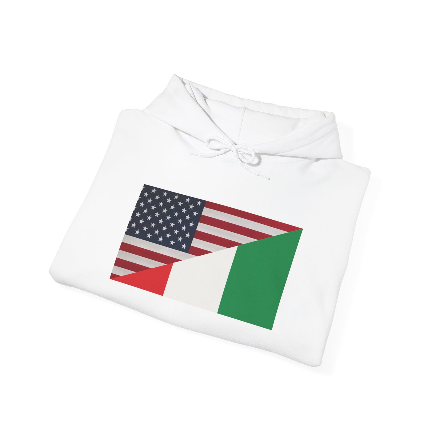 Italian American Flag Hoodie